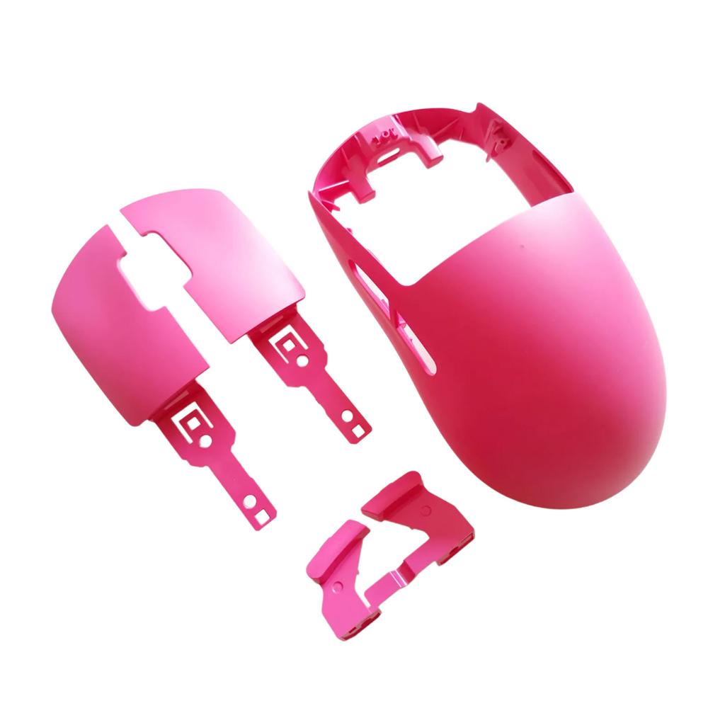 Rosa Mausgehäuse, Mausabdeckungen, Reparaturersatz für Logitech G Pro X Superlight GPX-Maus