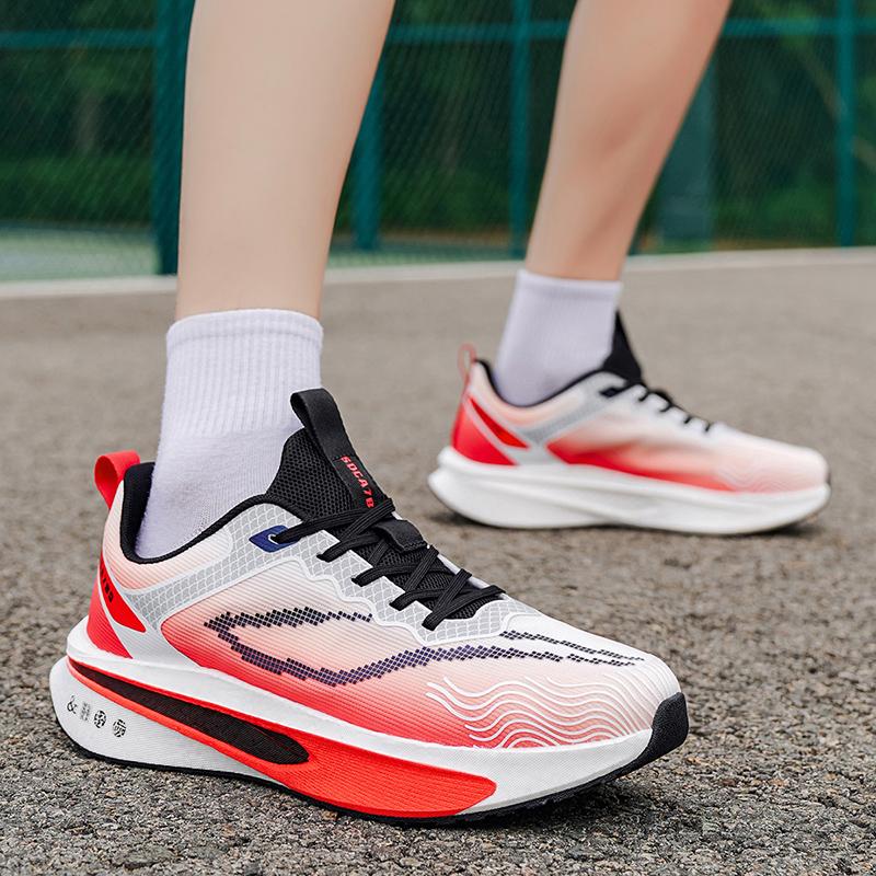 NEW Running Shoes Carbon Board Speciality Stability Marathon Men Sports Breathable Lightweight Women's Comfortable Athletic Nonskid Training Sneakers