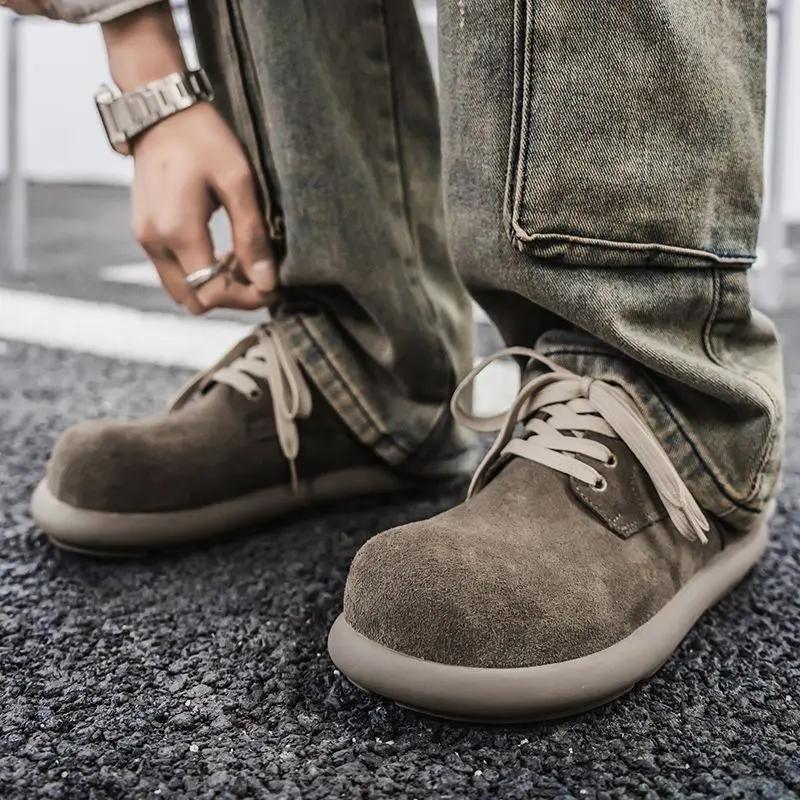 Buty codzienne dla mężczyzn płaskie jednokolorowe antypoślizgowe sneakersy sznurowane klasyczne oryginalne luksusowe wyprzedaż nowość buty męskie eleganckie powszechne na