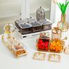 Divided Serving Dishes Dried Fruit Plate for Chocolate Cookies Dessert