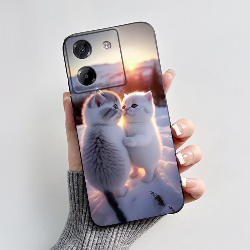 

For Xiaomi Poco M7 Pro 5G Case Fashion Love Heart Painted Cover Soft Silicone Phone Case For Poco M7 PocoM7 Pro 5G Fundas Bumper Poco M7 Pro 5G