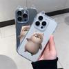 Cute Fat Cat Applies To Apple 11/11Promax Mobile Phone Case Cat Ears IP11 Transparent Air Women's 11 Soft Case 11