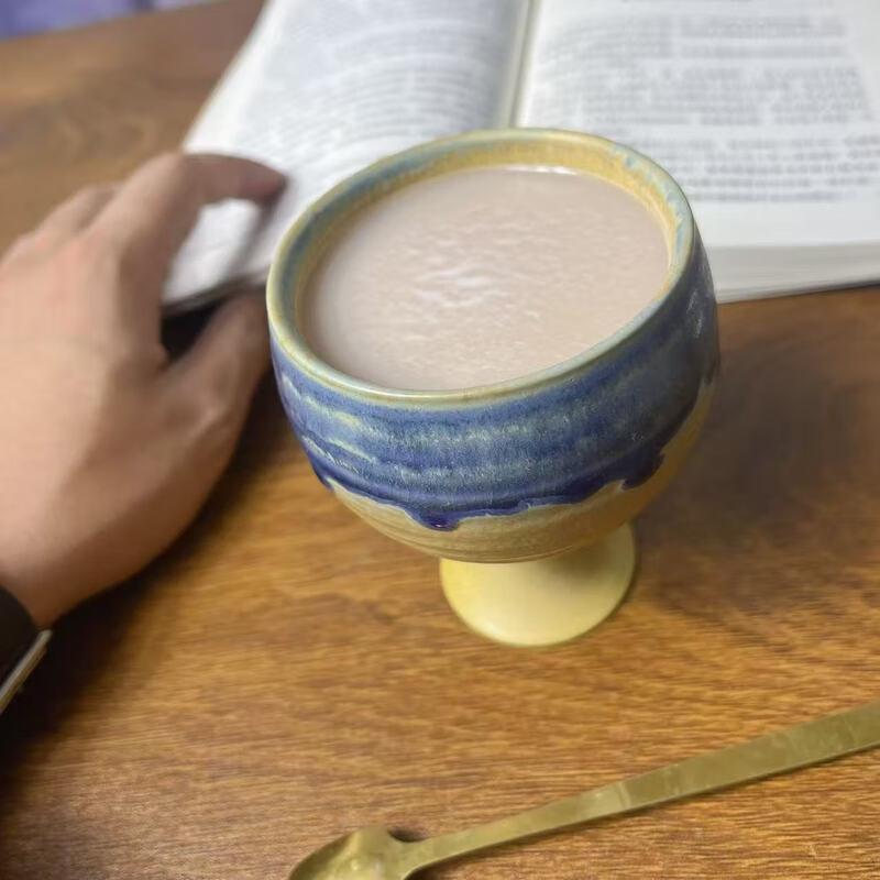 OLOEY Kiln-Glazed Ceramic Mug with Carrying Rope