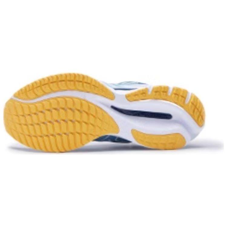 Mizuno Wave Rider 27 Lightweight Comfortable Fabric Shock Absorption Durable Resilience Low-Top Running Shoes Men Sneaker Blue J1GC237504