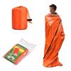 Emergency Sleeping Bag Waterproof Ultralight Thermal Sleeping Bag Lengthened PE Aluminum Film Survival Blanket for