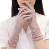 Lengthen Women Sunscreen Gloves Anti-UV Summer Driving Mittens Sun Protection Riding Gloves  Girl