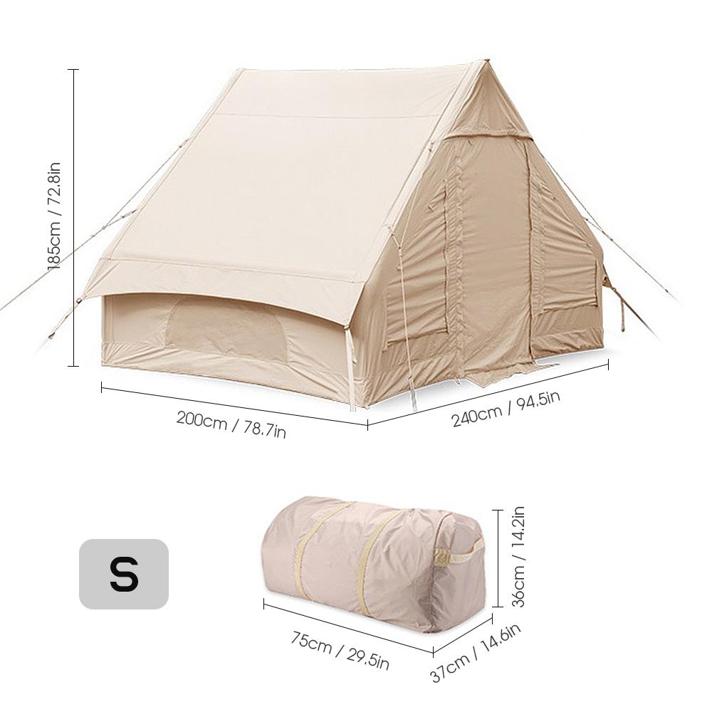 Waterproof Inflatable Tent Camping Tent for Fishing Hiking Caping Backpacking for 3-8 Persons