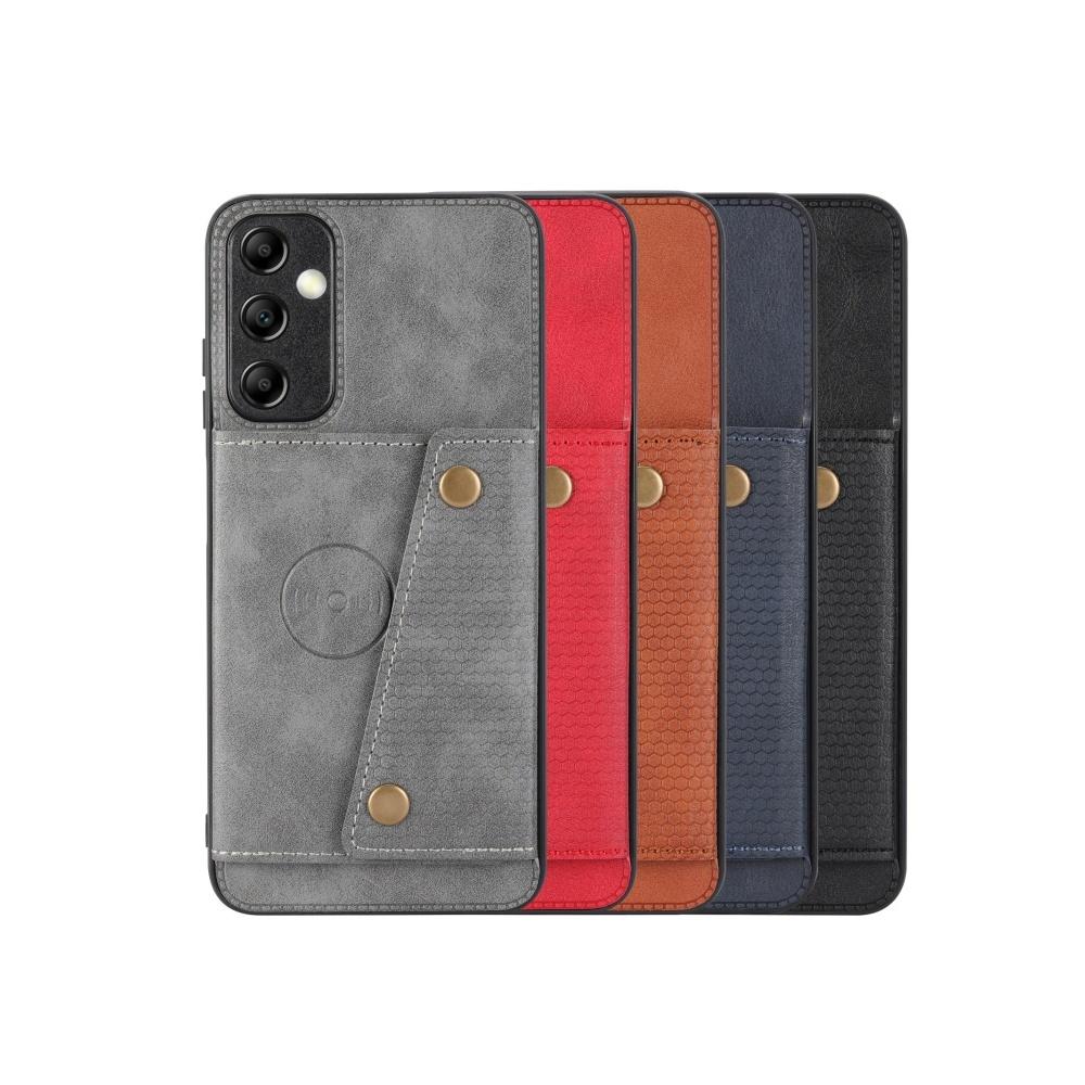 For Samsung Galaxy A04 A04S A05 A05S A12 A13 A15 A22 A22S A32 A33 A34 A52 A52S A53 A54 A72 A73 4G 5G Case Card Slot Cover Magnetic Car Mount