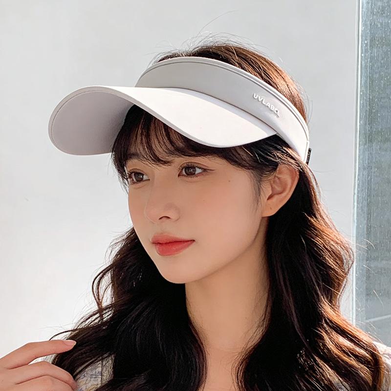 Marathon summer sun protection visor tennis empty top duck tongue sun hat tide