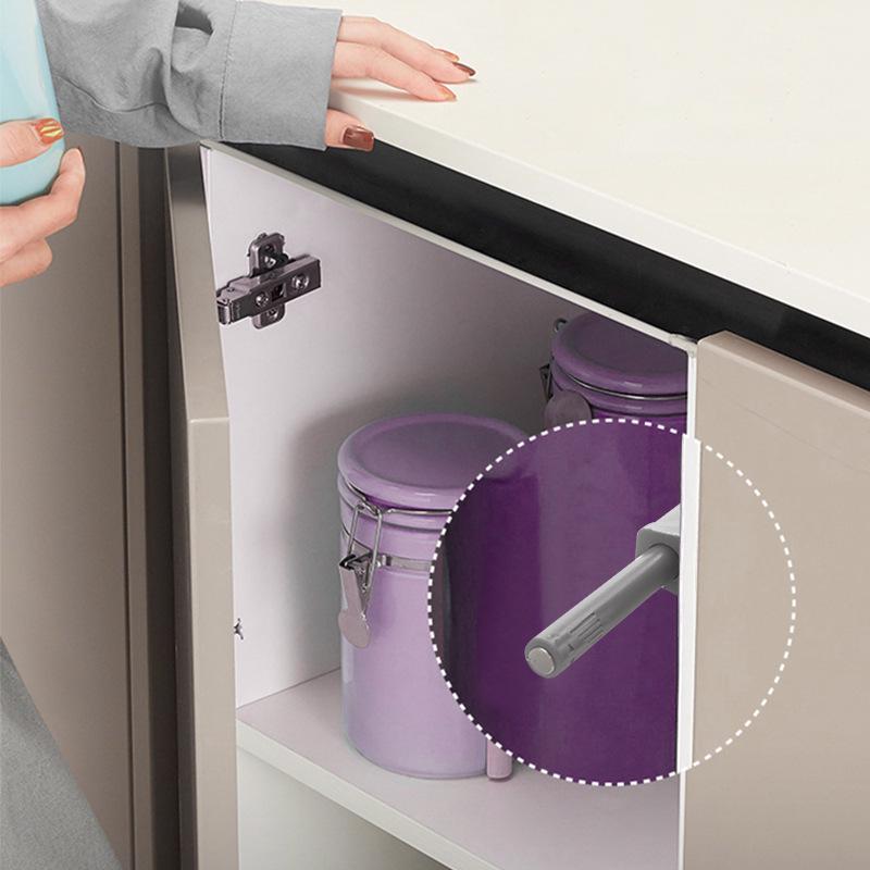 Wardrobe Push-to-Open Heavy-Duty Spring-Loaded Door and Drawer Component