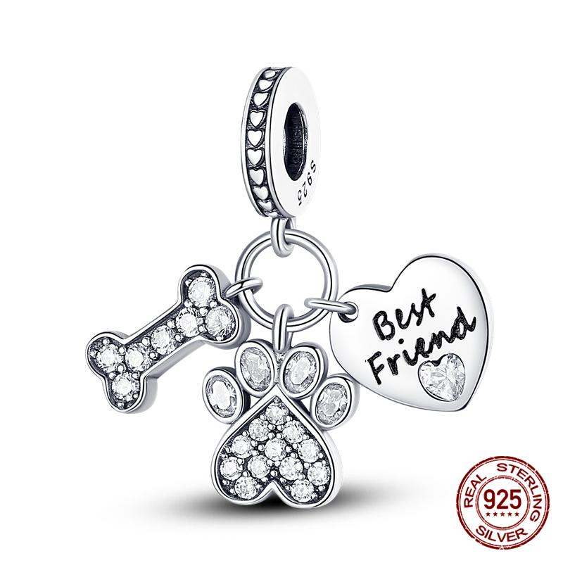100% Genuine 925 Sterling Silver Ocean Collection Seashell Turtle and Heels Charm Beaded for Original  Bracelet Bracelet