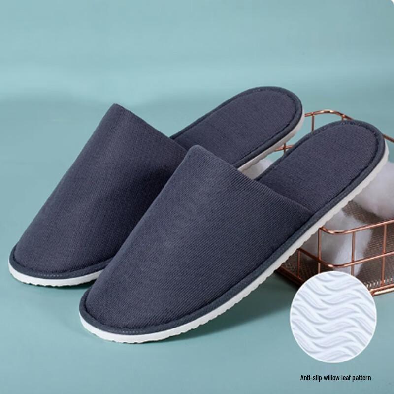 

Premium Individually Wrapped Disposable Hotel Slippers