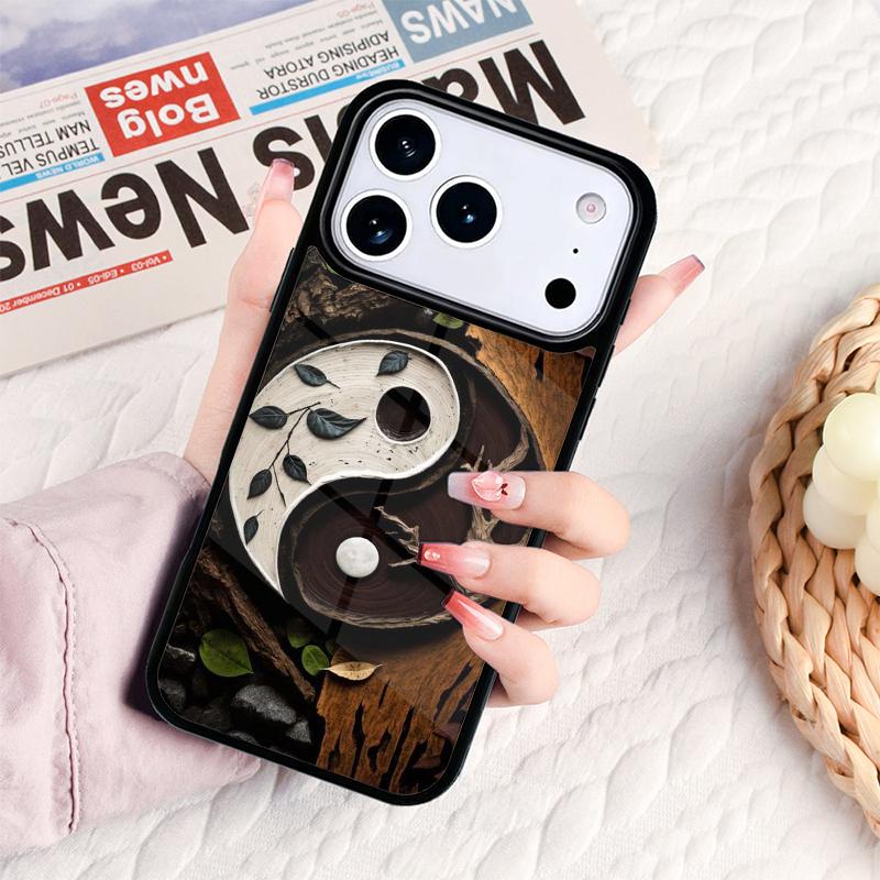 Lebensbaum Yin Yang Handyhülle Für IPhone 17 16e 15 14 13 12 11 Pro Max Air Mini Weiche Schutzhülle