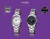 Genuine Brand Retro Women's Love Watch with Large Number Steel Band