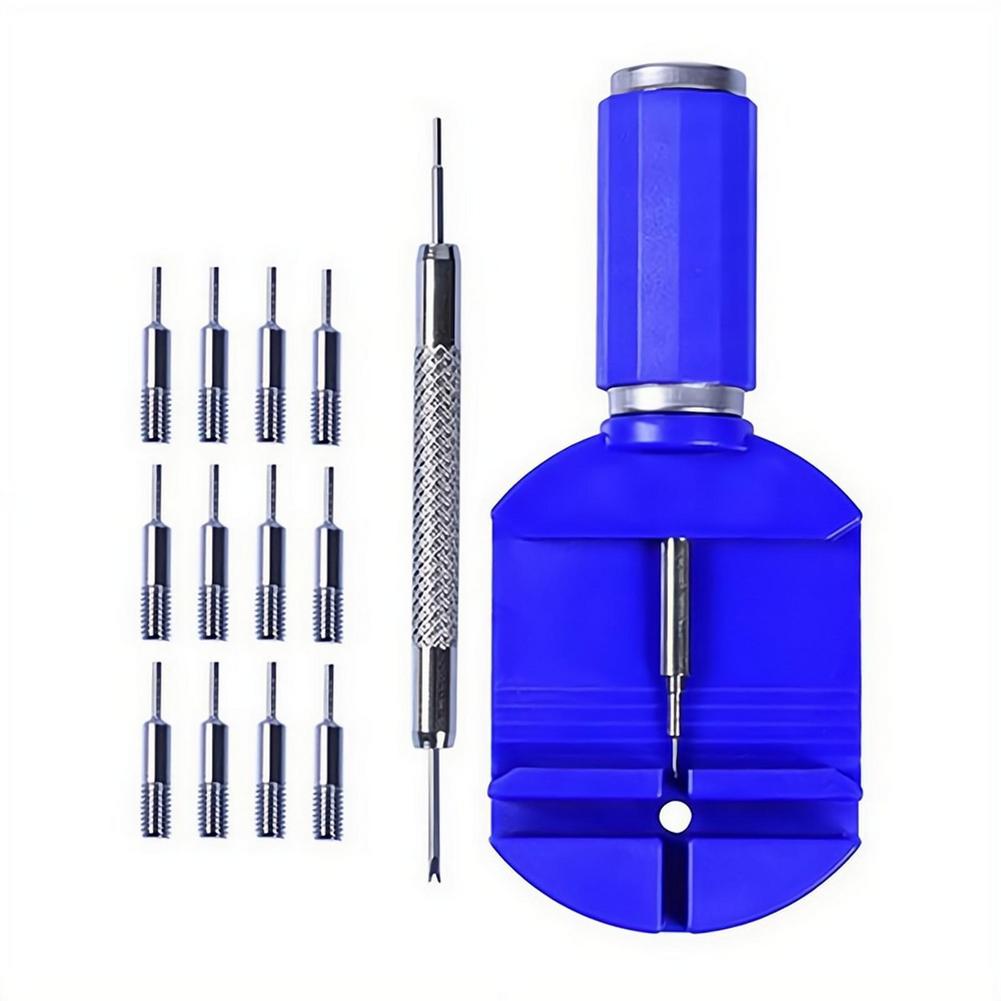 14-Piece Watch Repair Tool Set Professional Strap Fork Remover Steel Watch Chain Adjuster for Changing Watch Straps And Forks