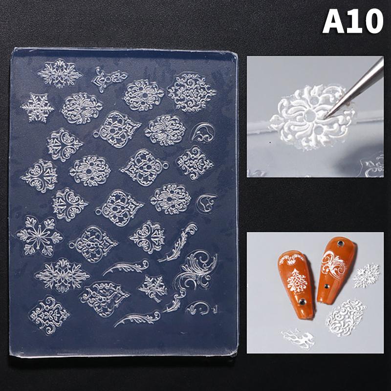 

1 шт. Силиконовые формы для ногтей Штамп Шаблон Шармы для ногтей Инструменты для ногтей Украшение для нейл-арта Рельефная наклейка Бабочка Аксессуары для ногтей Сделай сам as the picture