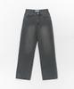 JBYRARA Normal Wash Straight Fit Denim Pants_Deep Gray