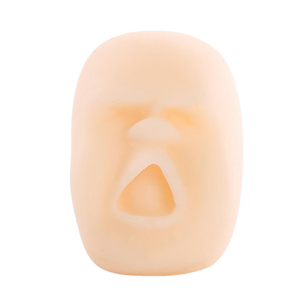 6 Cm Stress For Adults Amusing Face Design Stress Toys Sensory For And Home Use In White Colour Skateboard