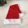 New Year 2025 75Cm White Fur Adult Christmas Hat Party High Quality Fur Xmas Cap Children Adult Plush Home Party Decoration