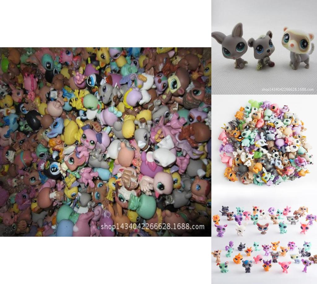 Lotto Bamboline Deliziose Qualità Premium 20 Pezzi Littlest Pet Shop Giocattoli Cane Per Bambini