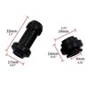 Motorcycle Disc Brake Upper Lower Pump Dust Cover Shock Absorber Sleeve Sealing Rubber Sleeve Caliper Waterproof Rubber Cap BJ01