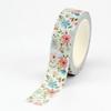 NEW 1X 10M Decor Flower Leaves Japanese Paper Cinta Washi Tape Set for Scrapbooking Masking Tape Cute Journal Kawaii Papelaria