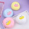 Cartoon Sausage Mouth Stress Ball Bun Squeeze Fidget Big Eyes Steamed Toy Soft Stretchy Decompression Dumpling