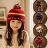 Cold Proof Warm Beanie Windproof Ear Protection Caps Retro Knitted Hats  Cold Weather