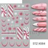 Nail Art Stickers Valentine's Day Romantic Mini Love Hollow Love French Love Adhesive Nail Stickers