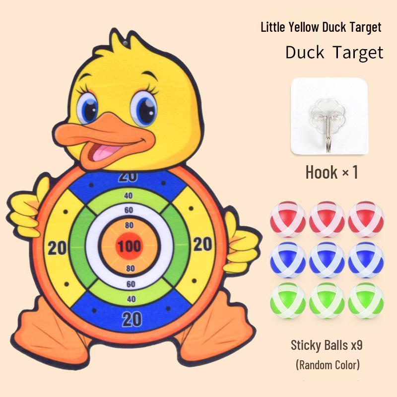 Children's Sticky Target Ball Dartboard: Parent-Child Interactive Educational Toy