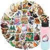 50 Cartoon Forest Animal Graffiti Stickers Decorative Guitar Notebook Suitcase DIY Waterproof Stickers