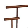 Display Stand for Necklaces And Bracelets, Wooden with Base, Organizer Scarves Cords