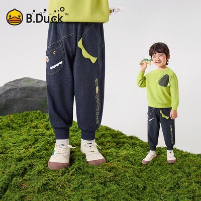 B.Duck Boys' Faux Denim Casual Pants
