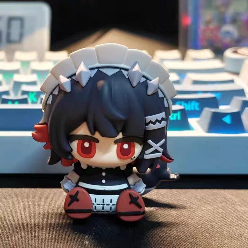 Anime Q-Version Zenless Zone Zero Figur Asaba Harumasa Hoshimi Miyabi GK Sammlerstück Schreibtischornament Spielmodell Puppe Spielzeug Für Fans