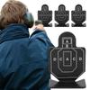 4Pcs Shooting Target Aluminium Alloy Shoot Range Trian Stand Indoor EntertainmentB Type