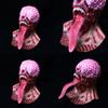 Latex Zombie Mask With Long Tongue For Halloween Cosplay Party Costume Accessory