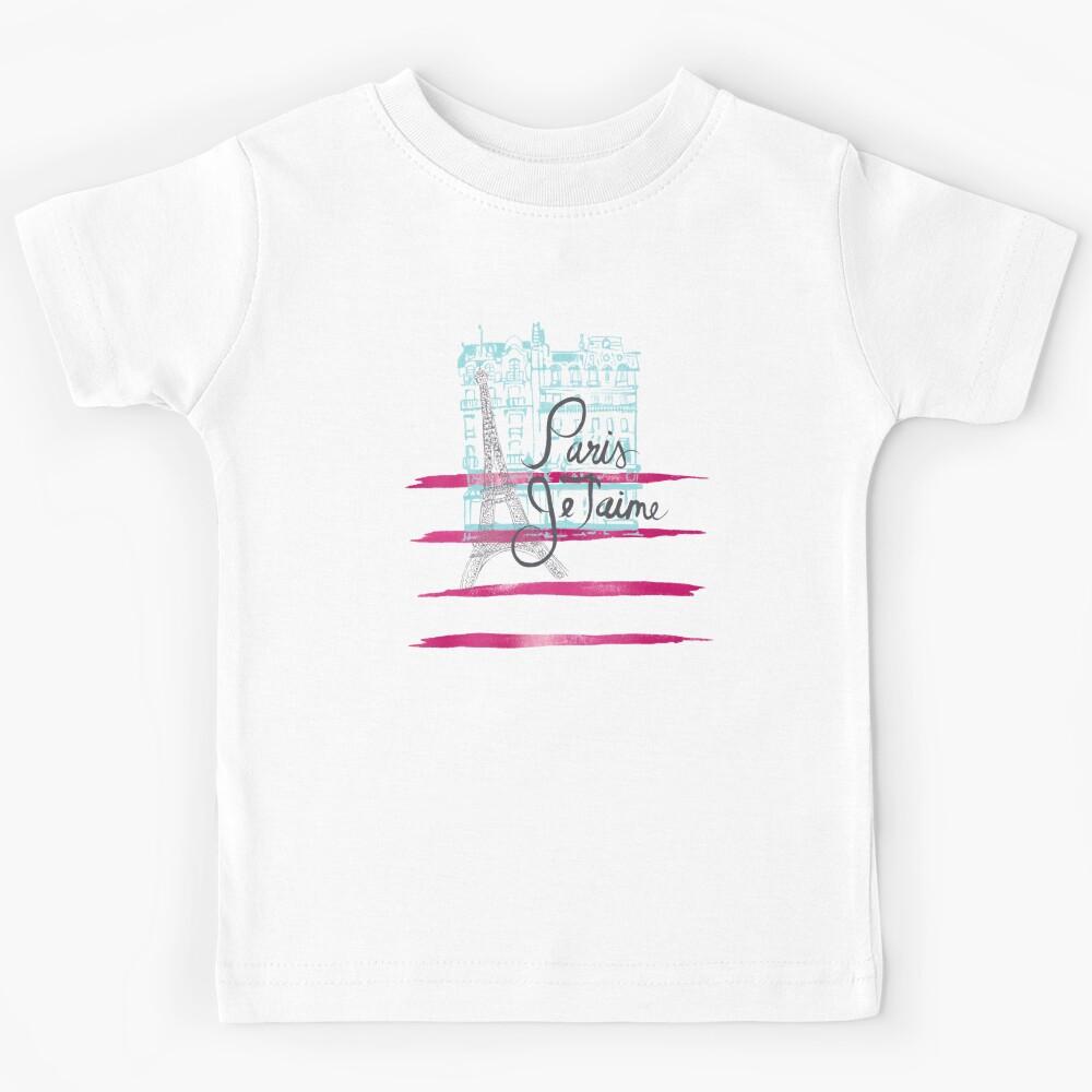 Paris Je Taime Kids T-Shirt 100