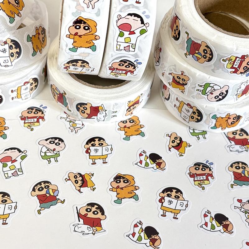 500Pcs/Roll Cartoon Capybara Sticker Decals Decoration Diy Phone Notebook Suitcase Laptop Kids Sticker