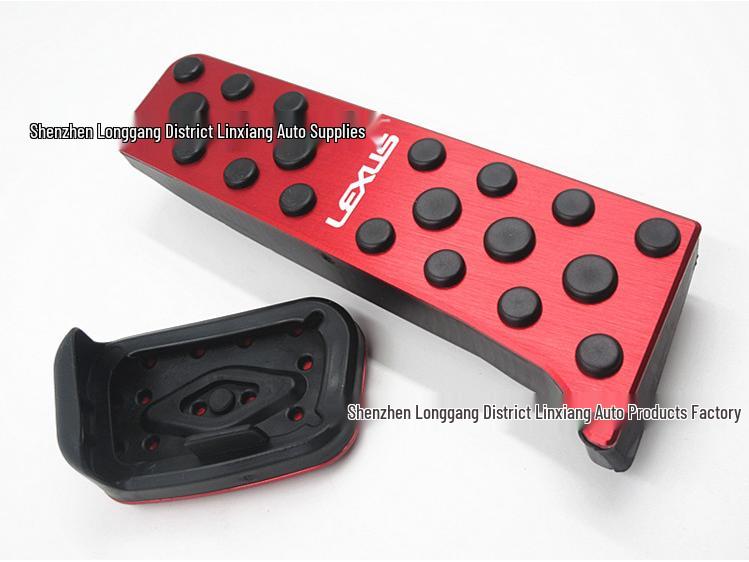 Passt: '19 Lexus UX Aluminiumlegierung Anti-Rutsch Pedale, Gaspedal, Bremspedal.