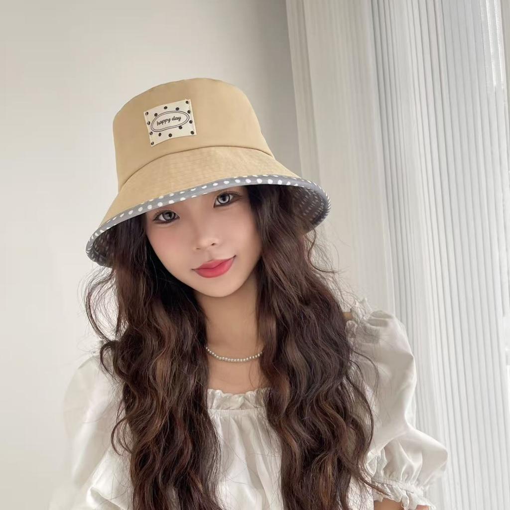 2026 Spring And Autumn Basin Hat Fashion Casual Bucket Hat Women'S Summer Breathable Sunscreen Uv Protection Sun Hat
