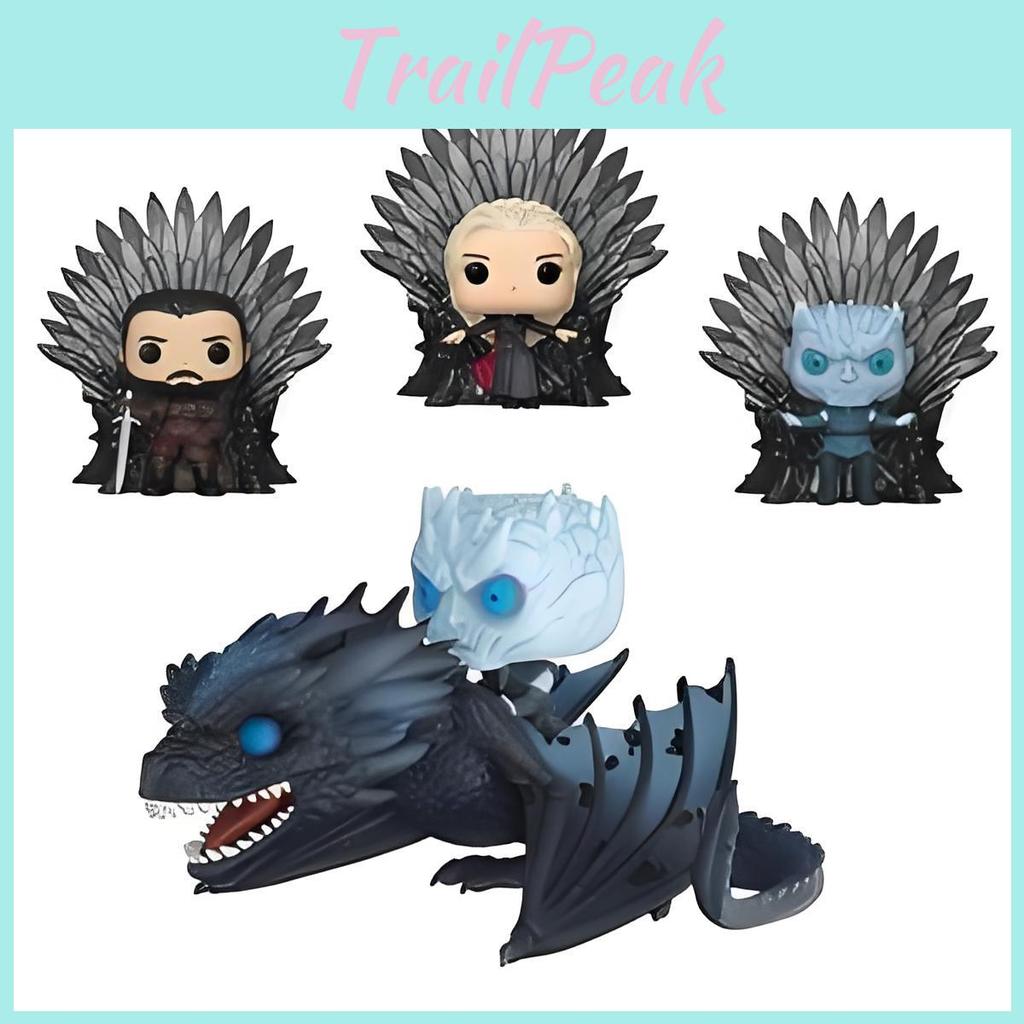 Exquisite Pvc Game Of Thrones Figurines Dragon Mother Jon Snow Night King Models