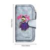 Gothic Skull Pattern Wallet Cool Long Card Holder Purse 