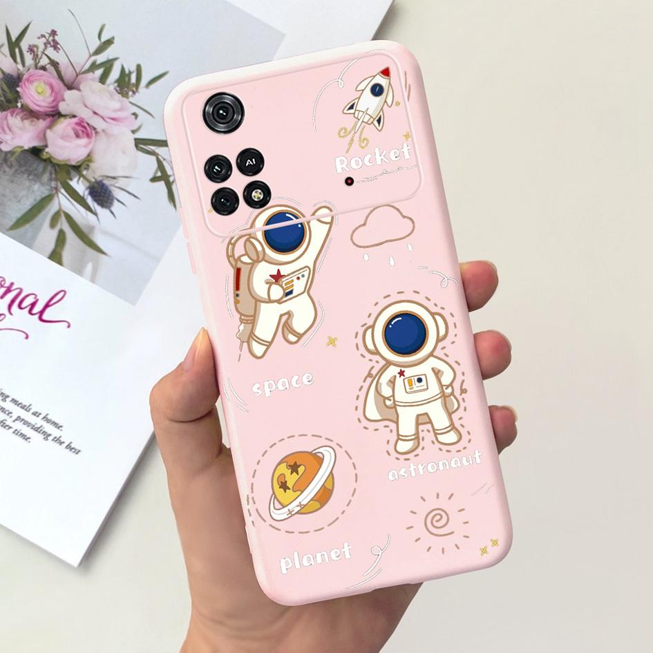 For Xiaomi Poco M4 5G Case Fashion Painted Shockproof Silicone Soft TPU Back Cover For Xiaomi Poco M4 Pro 5G Funda PocoM4 Bumper