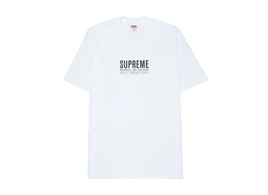 Supreme Paris Tee White XXL