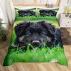German Shepherd Printed Duvet Set Comfort Animal Digital Printed Four Seasons Bedding Set