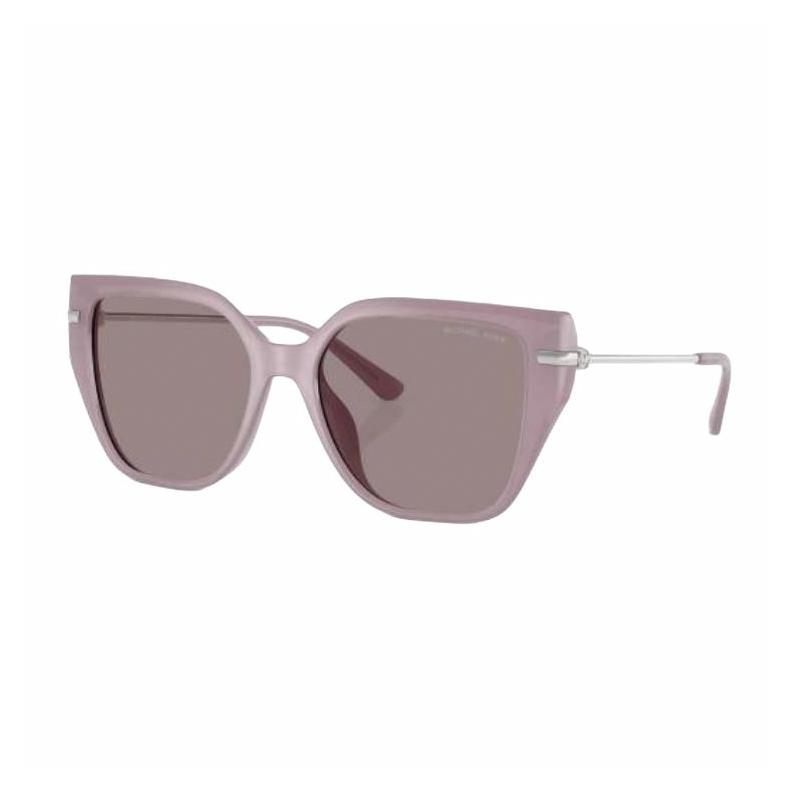MICHAEL KORS Logo Detail Metal Injection Square Sunglasses Women s Pink