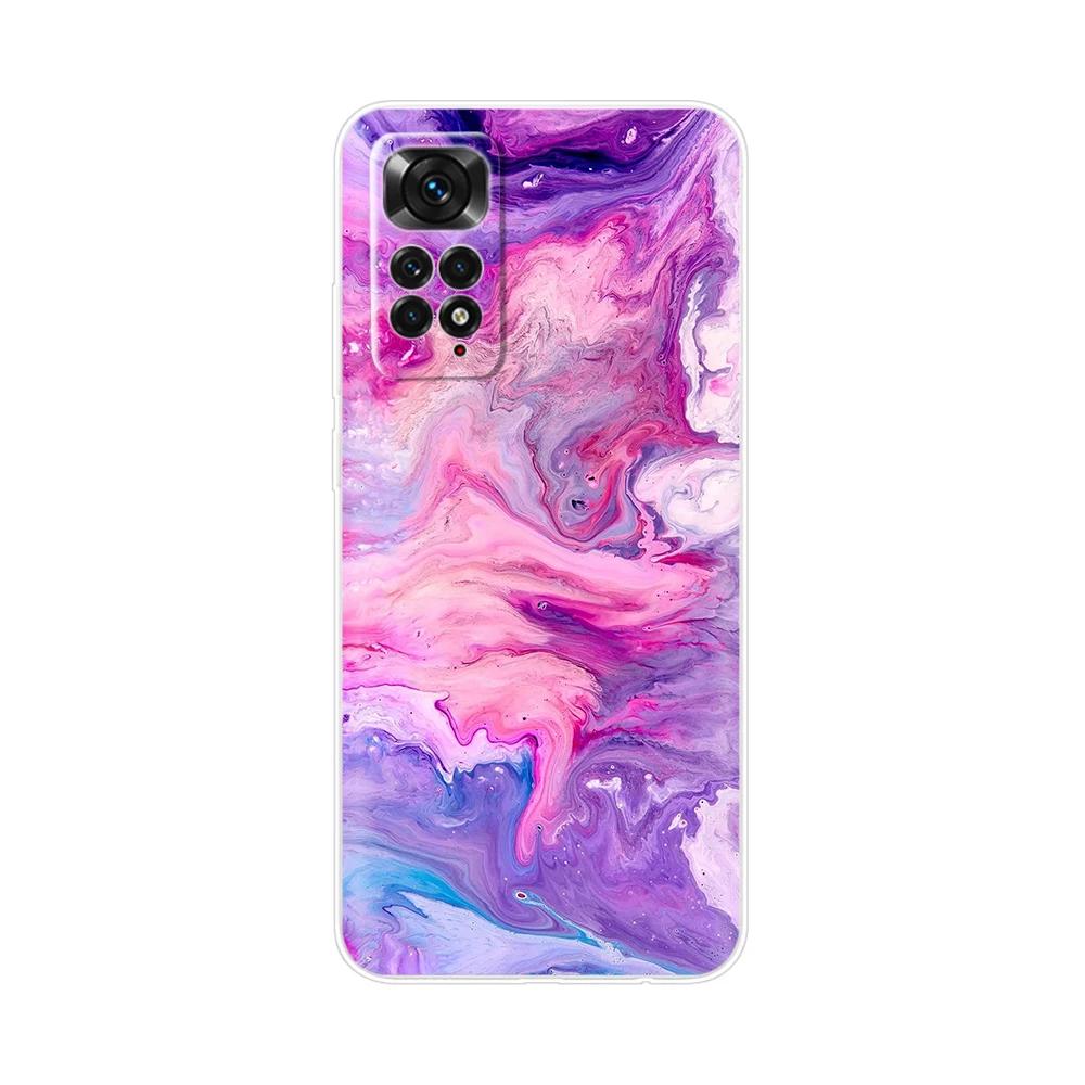 For Redmi Note 11 Case Soft Clear TPU Silicone Bumper Back Cover for Xiaomi Redmi Note11 Note 11 Pro 5G 4G 11s Phone Case Coque