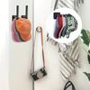 4/8pcs Space-Saving Self-Adhesive Hooks - No-Drill Wall Mount For Keys, Hats, Towels - Perfect For Entryways, Hallways, Bathroom
