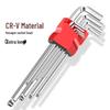 Colored Hex Wrench and Screwdriver Set - 6-Point, Multifunctional Tool with Extended Keys