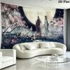 Mo Dao Zu Shi Wall Tapestry Aesthetic Wall Hanging Printed Fabric Blanket Decorative Tapestries for Bedroom Living Room Home Decor